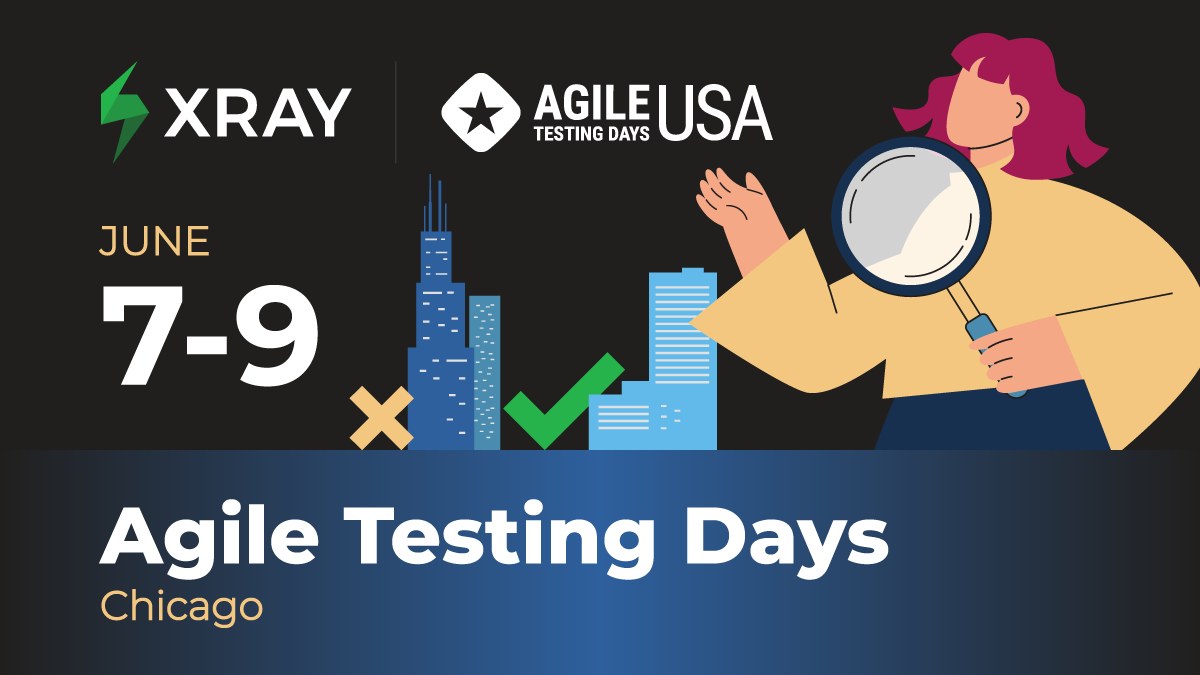 XrayApp's tweet photo. #AgileTDUSA is here again! Join the #XrayApp team at the best learning festival for the #Agile and #Testing community. 🚀 https://t.co/xqVQcnKlcG