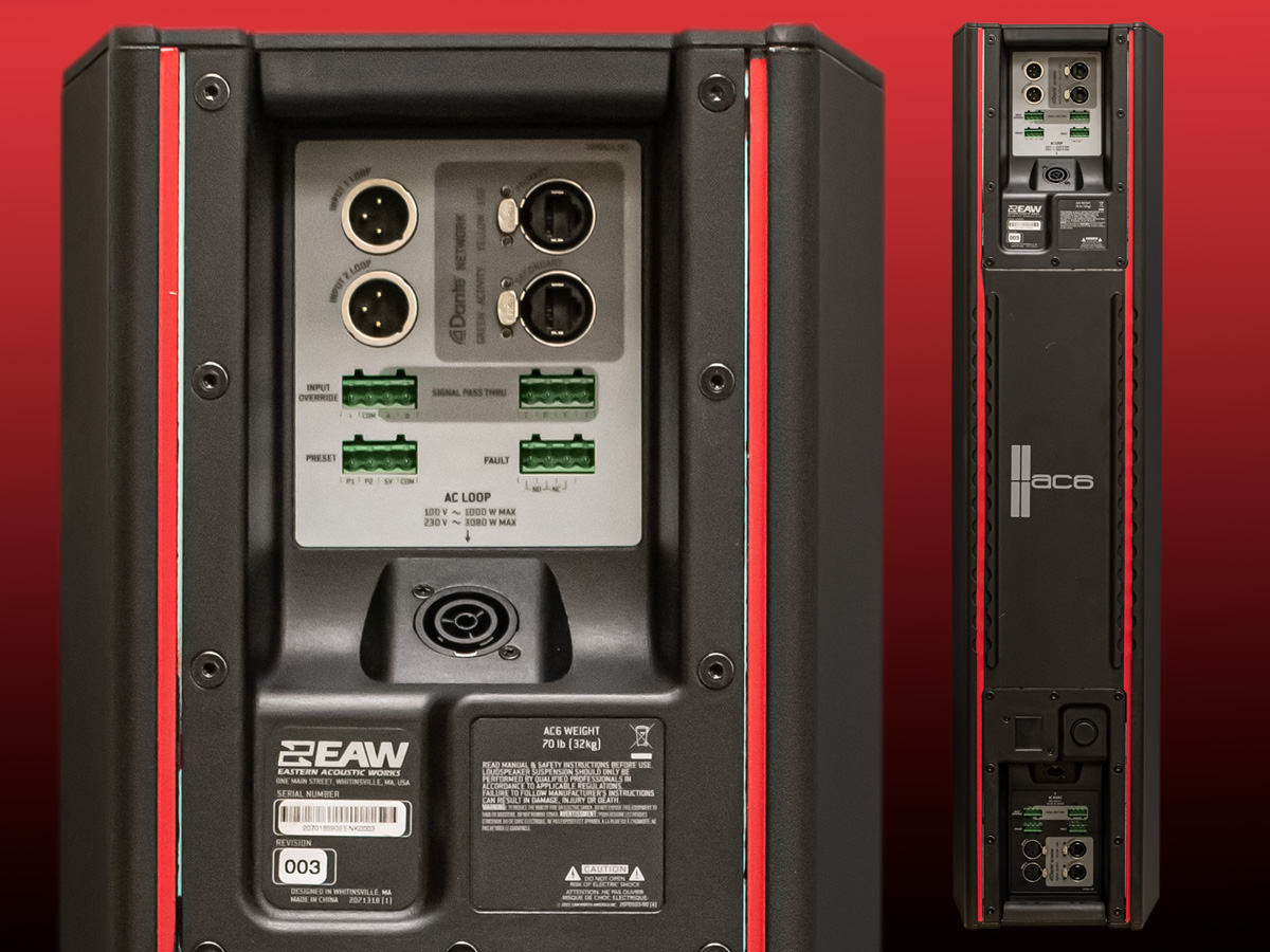 audioXP_editor's tweet image. EAW Showcases New AC6 2-Way Full Range ADAPTive Column Loudspeaker
Read More audioxpress.com/news/eaw-showc…

#soundreinforcement #coverageoptimization #adaptivespeaker  @easternacoustic