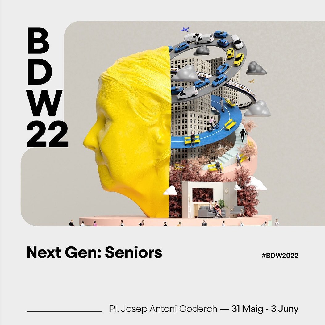 MadridDesignF's tweet photo. ¡El proyecto #NextGenSeniors de @IKEASpain que comenzó en #MDF22 llega a @BcnDesignWeek! 🙌

La instalación 'La Casa de Pensar de IKEA' abre mañana sus puertas mañana, frente al @dissenyhub.

🏘 ¿Quieres visitarla? Inscríbete en https://t.co/BNMsT13jqa ¡Hasta el día 3!

#BDW2022 https://t.co/70l3WtDCTq