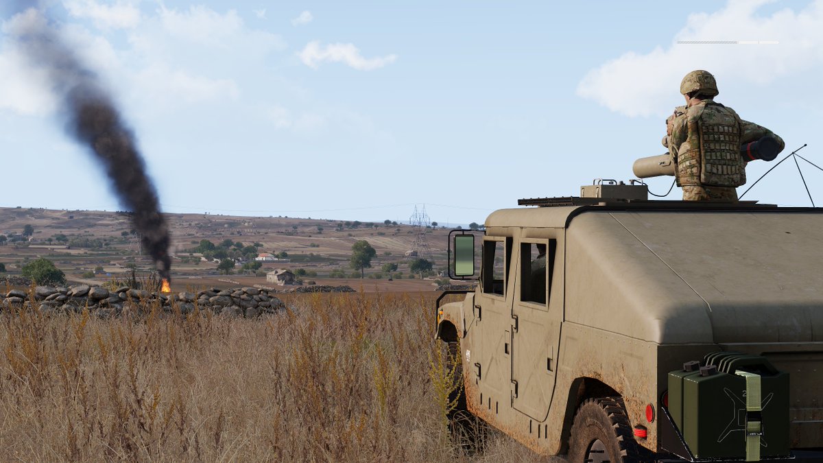 ark_arma's tweet photo. Highlights from our 28. May #arma3 session during the main mission where we played as the US Army, driving around on Altis in fancy Humvees with a side of A-10 BRRT support. #arma https://t.co/y8YDqtdIbw