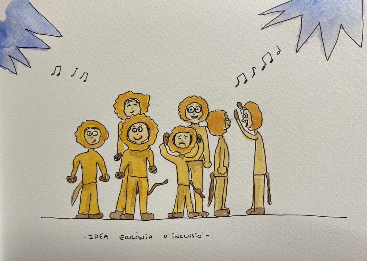 -Com ha anat? Molt bé, al final ho ha pogut fer com tots!
 [idea errònia d’inclusió  que es dóna maaaaaaassa vegades]