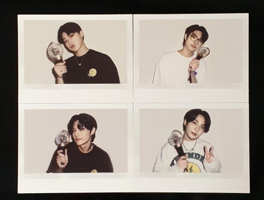 ATEEZ DVD FELLOWSHIP POLAROID