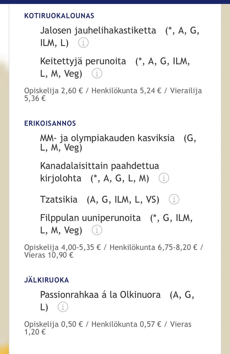 tapiomaatta's tweet photo. Päivän teeman mukainen ruokalista meillä tänään Opiskelijaravintola Careliassa https://t.co/BmOI9OFW1i