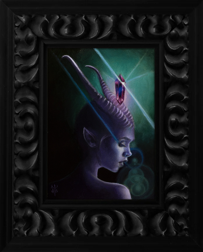 New 5" X 7" available at the shop davidstoupakis.bigcartel.com
Lilac Dreams 
Oil on panel 
Painting size: 5" X 7" 
Frame outside Size: 12" x 14"