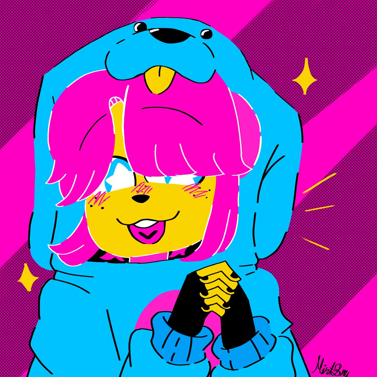 MintBunnyAnima2's tweet photo. Reto Cartoon :3 
#CartoonNetworkPalette #CartoonNetwork #cartoonnetworkpalettechallenge #cartoonnetworkcolorpalette #OC #drawing #Dibujo #digitalart https://t.co/tAbOyCTNO4
