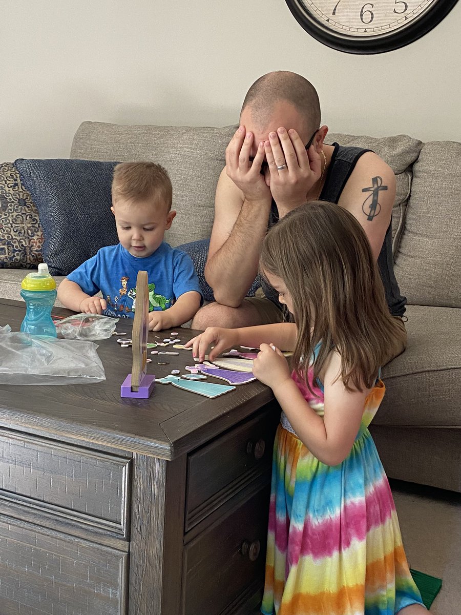 When your daughter asks you to play but you’re clearly not playing correctly <a href="/alexalbisu/">Alex Albisu</a> #dadlife