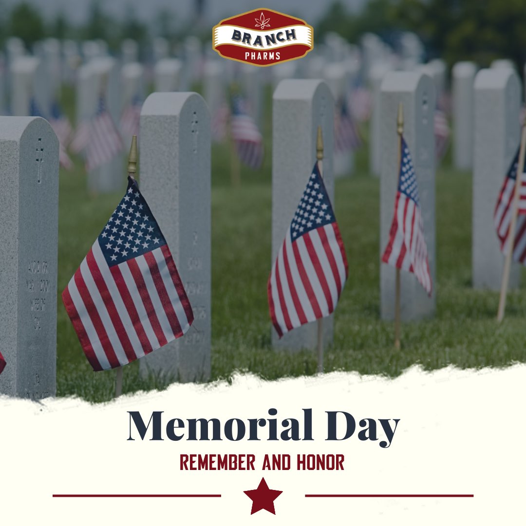 BranchPharms's tweet photo. Today we remember and honor our fallen service members who made the ultimate sacrifice.
•
•
#memorialday2022 https://t.co/twgJIwbVr5