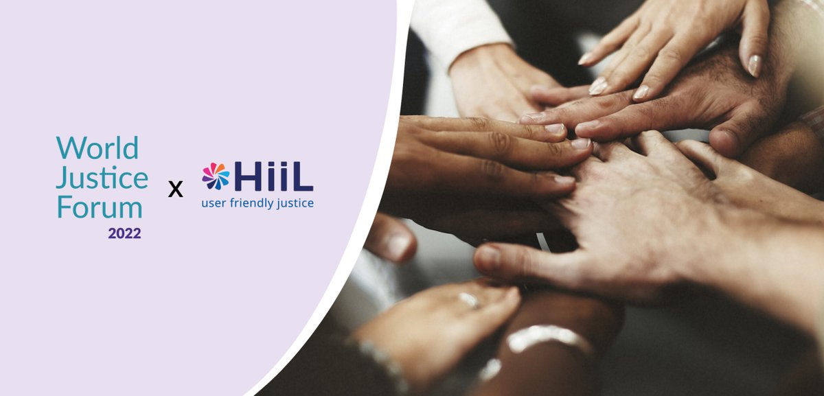 The #WorldJusticeForum 2022 has officially started! More than a conference, this week marks the commitment to make change happen and move towards justice that is #PeopleCentred. It starts today, so join the journey with us and <a href="/TheWJP/">World Justice Project</a>! #SDG16 | Learn more: hiil.org/news/justice-s…