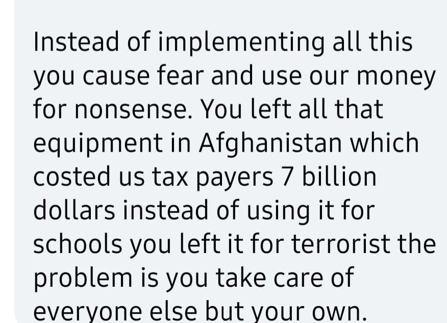 MARSisPOSSIBLE's tweet photo. My message to the government and parents everywhere do not fight with each other fight the real problem. The government left 7 billion dollars worth of our tax money for terrorists instead of using it for education did we get it back nope instead they tax you more. #helpschools https://t.co/HlaAcZiWvC