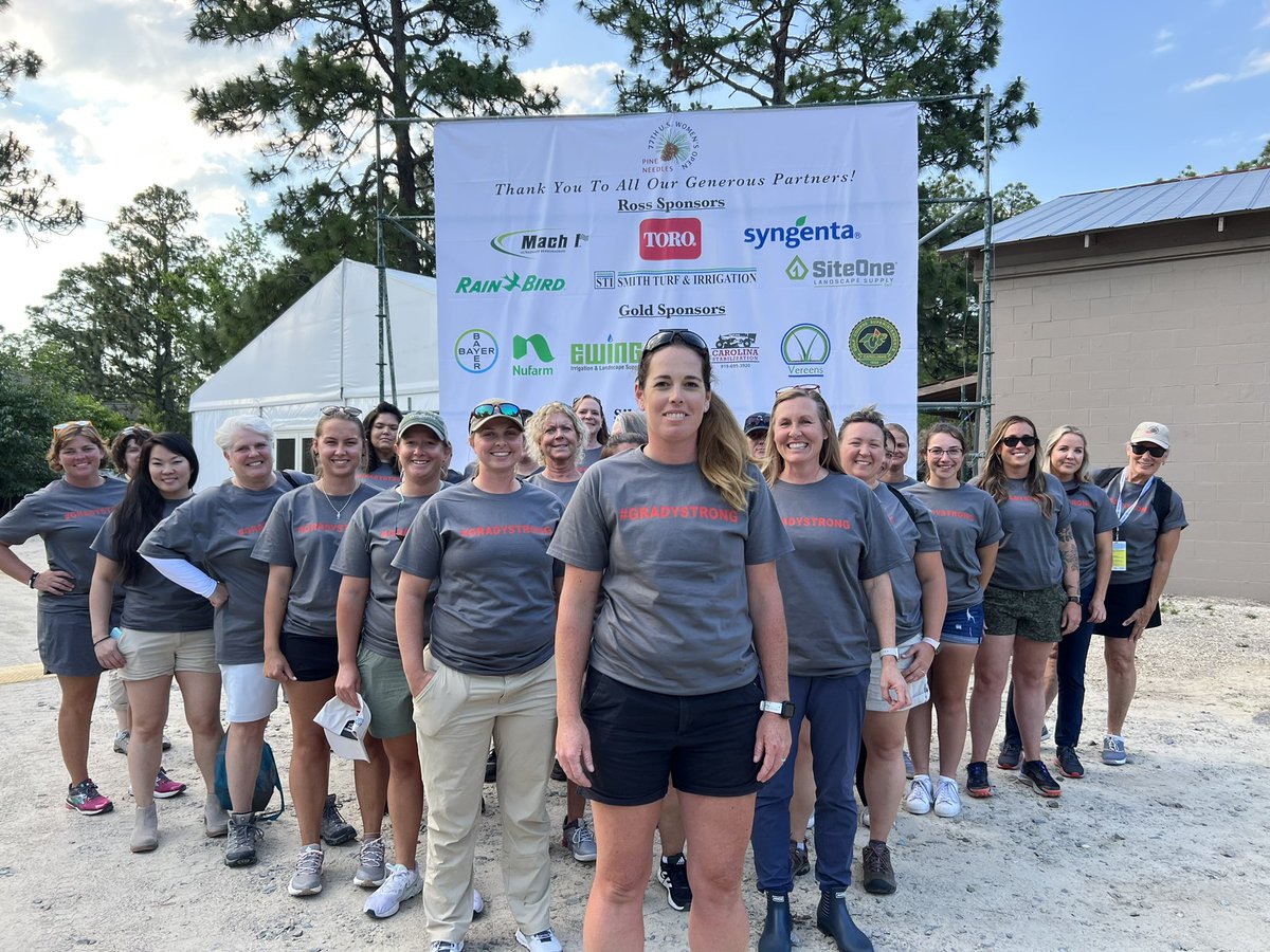 womeninturfteam's tweet photo. The US Women’s Turf Team stands behind #gradystrong! @michaelpbreuer @RainBirdGolf https://t.co/eBB3xf7xQj