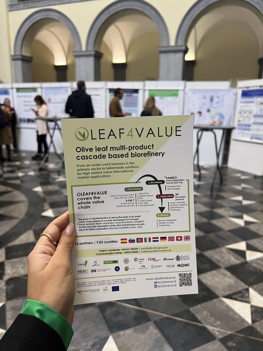 OLEAF4VALUE's tweet photo. It's poster session & coffee break time! #BiorefineClusterConference @Bioref_Cluster #EUGreenWeek ๐๐ซ๐ https://t.co/VScrs1O24q