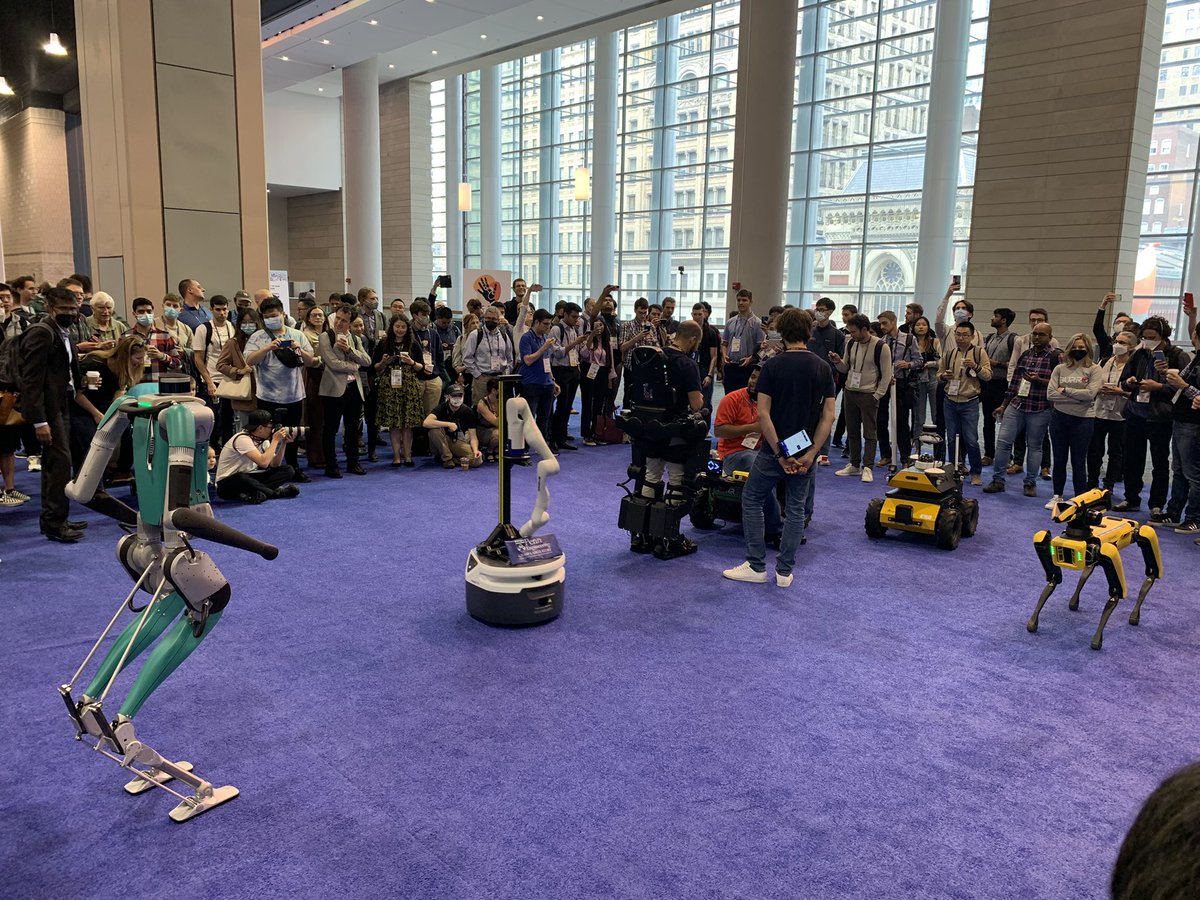 Eric Eaton (@ericreaton) on Twitter photo Super proud of my students for their live demo showing real-time lifelong learning on our service robot during the <a href="/GRASPlab/">GRASP Laboratory</a> tours during #icra2022 Fantastic job! Super proud of my students for their live demo showing real-time lifelong learning on our service robot during the <a href="/GRASPlab/">GRASP Laboratory</a> tours during #icra2022 Fantastic job!