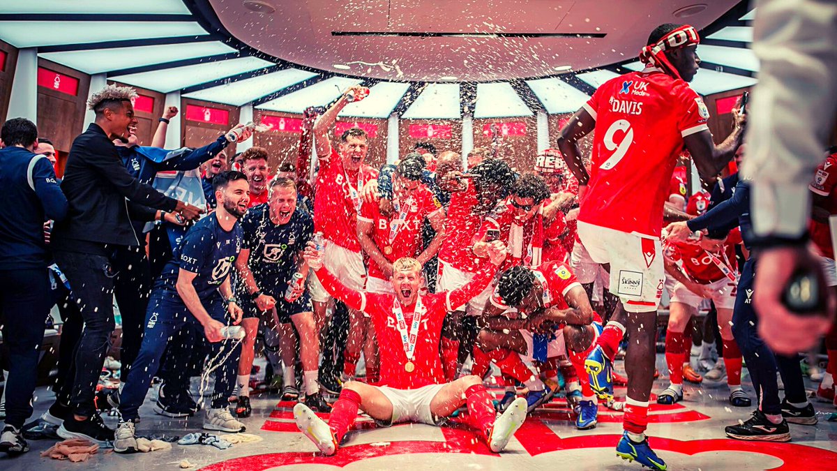 WinningFinance's tweet photo. We send our congratulations to Steve Cooper and everyone at @NFFC for reaching the #PremierLeague.

23 years wait to get back to the promise land... what an amazing achievement and what a difference this will make to the city of #Nottingham. https://t.co/ZaK9jtOqoe