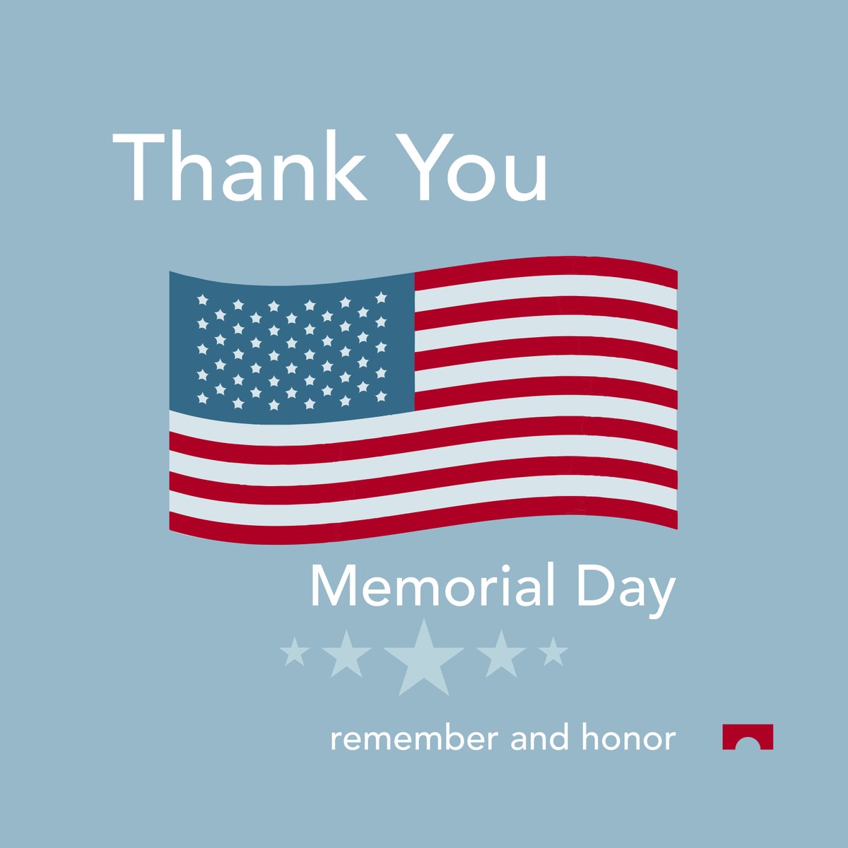 We honor those who gave their lives in service of this country today. Thank you for your sacrifice, and thank you to the families who honor that sacrifice and celebrate their memory today. #MemorialDay