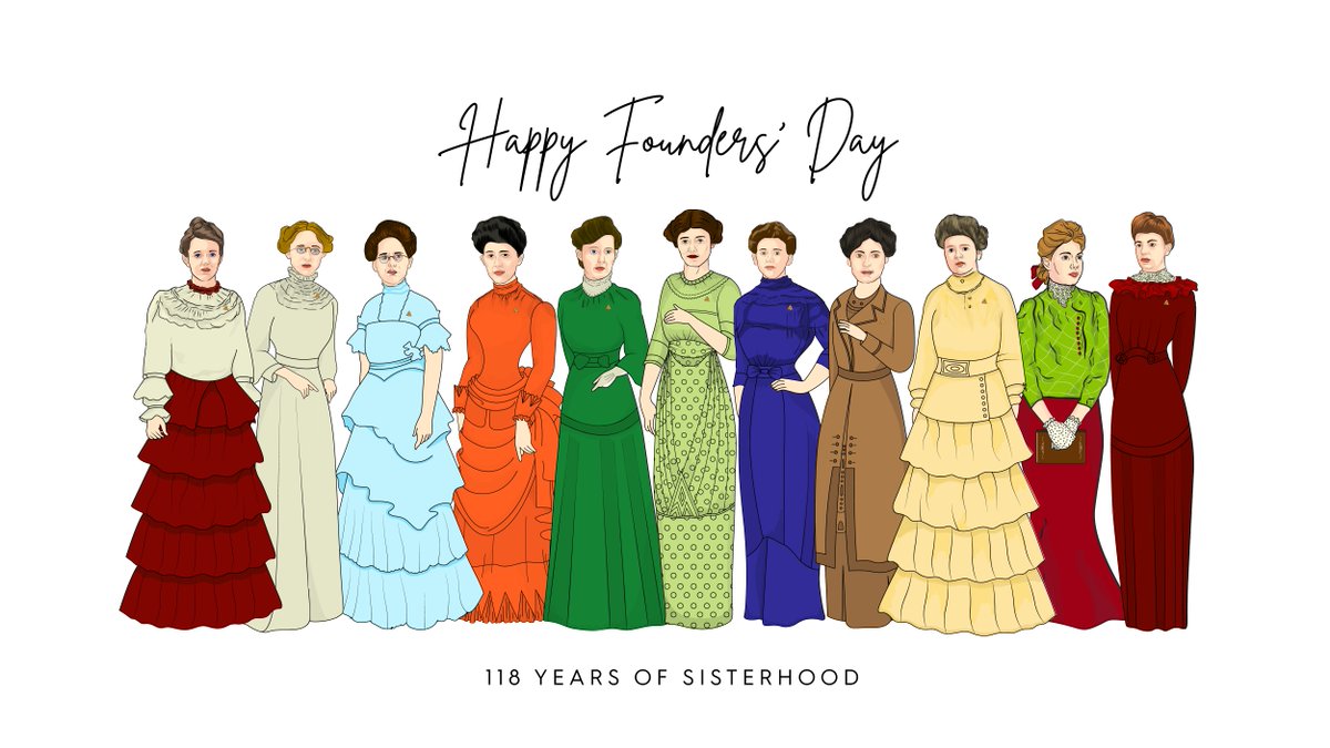Celebrating 118 years of our loving, leading, lasting sisterhood ❤️ 💛 💚 

Retweet if you feel lucky to be an Alpha Gam!