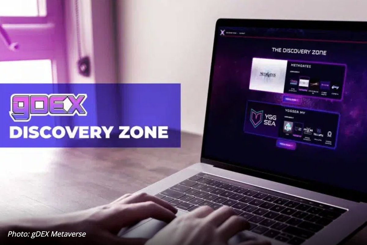 MoonstaxWeb3's tweet photo. gDEX Metaverse got Featured on @coinspeaker last week! 📰 

"gDEX, through the Discovery Zone, seeks to change the paradigm in this regard,...." 🤫 

Read the complete article here: https://t.co/AuzGq2UZ7R https://t.co/vejagUfcj4