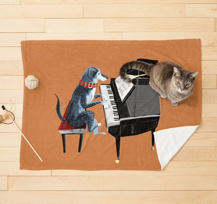 BeletteLePink's tweet photo. Thank you dear buyer!! 😘🐶🎹👋🌈
Save up to 60% OFF at @redbubble_es
Piano Lesson #petblanket by @belettelepink
#belettelepink #findyouthing #RBandME #homedecor #doglovers #petlovers #Stickers
https://t.co/9U6yZb0uiD https://t.co/aOgnazHunA