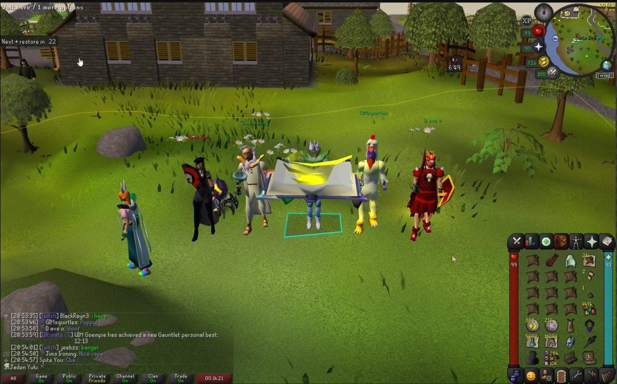 Got my achievement diary cape today! Occult then we start up the Cox up next