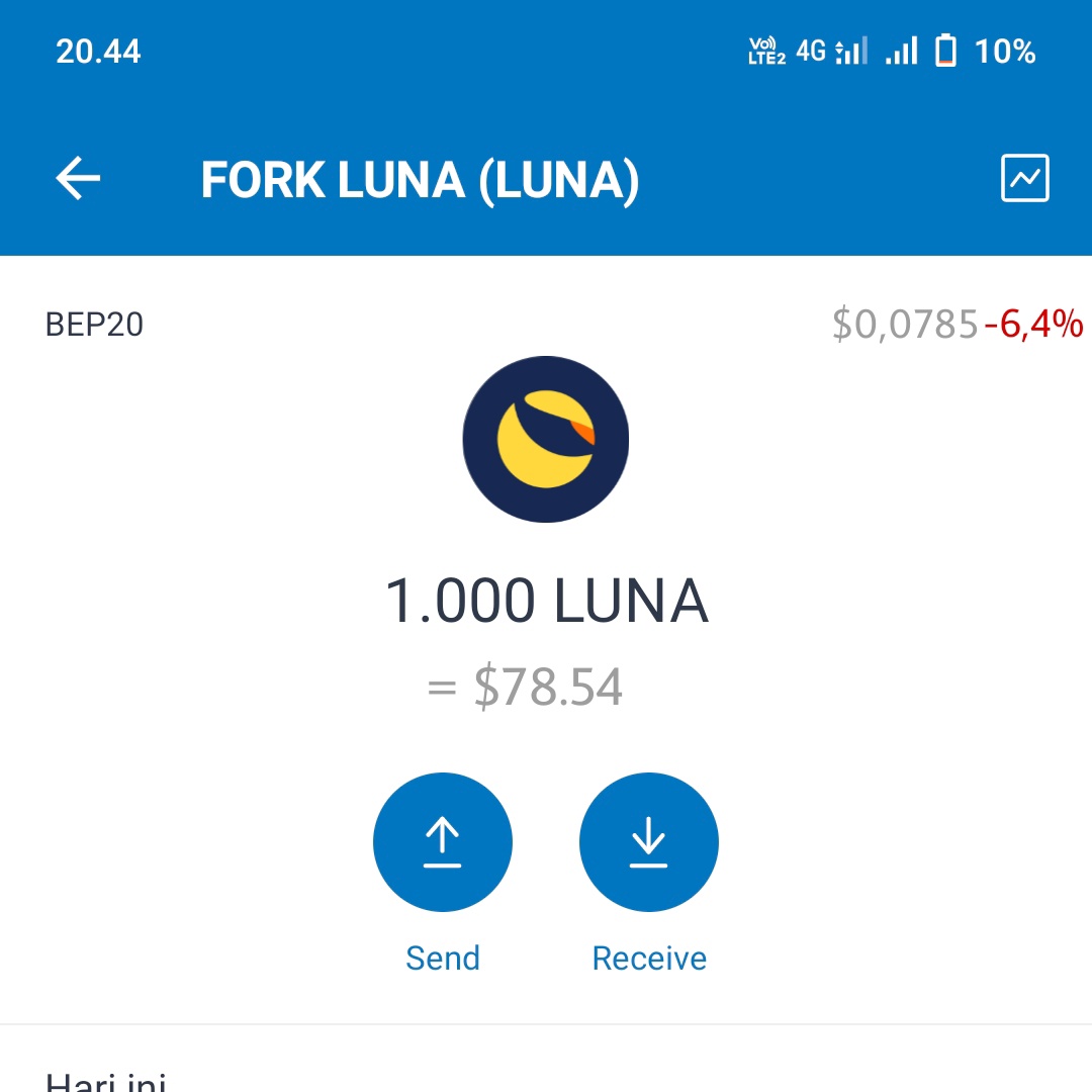 airdropkingdomz's tweet photo. 🎉THE BIG AIRDROP🎉
✅CLAIM LUNA $78 USD✅  

📖 Step-by-step guide:
1⃣ Copy link: 🔗 https://t.co/FVXO1KM2aW

2⃣ Paste Link in Trust Wallet or Metamask DApps -  Search bar
3⃣ Select Smartchain Network
4⃣ Press BUY or Claim
5⃣ Confirm Transaction
6⃣ Done you Received ( LUNA ) https://t.co/i7NiPpNrXY