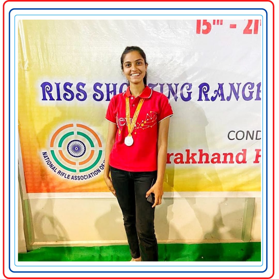 graphicerancc's tweet photo. Cdt Soumya Jugran and Cdt Chahat Chouhan of GEU NCC participated in 20th Uttarakhand State Shooting Championship from 15/05/2022-20/05/2022.
They secured Silver in 10m Air Pistol Team Shooting Individual category.
@YouthBhoomi @BhoomiYouth @HQ_DG_NCC @GirlsDoon @graphicerancc https://t.co/NvFf84VrZ6