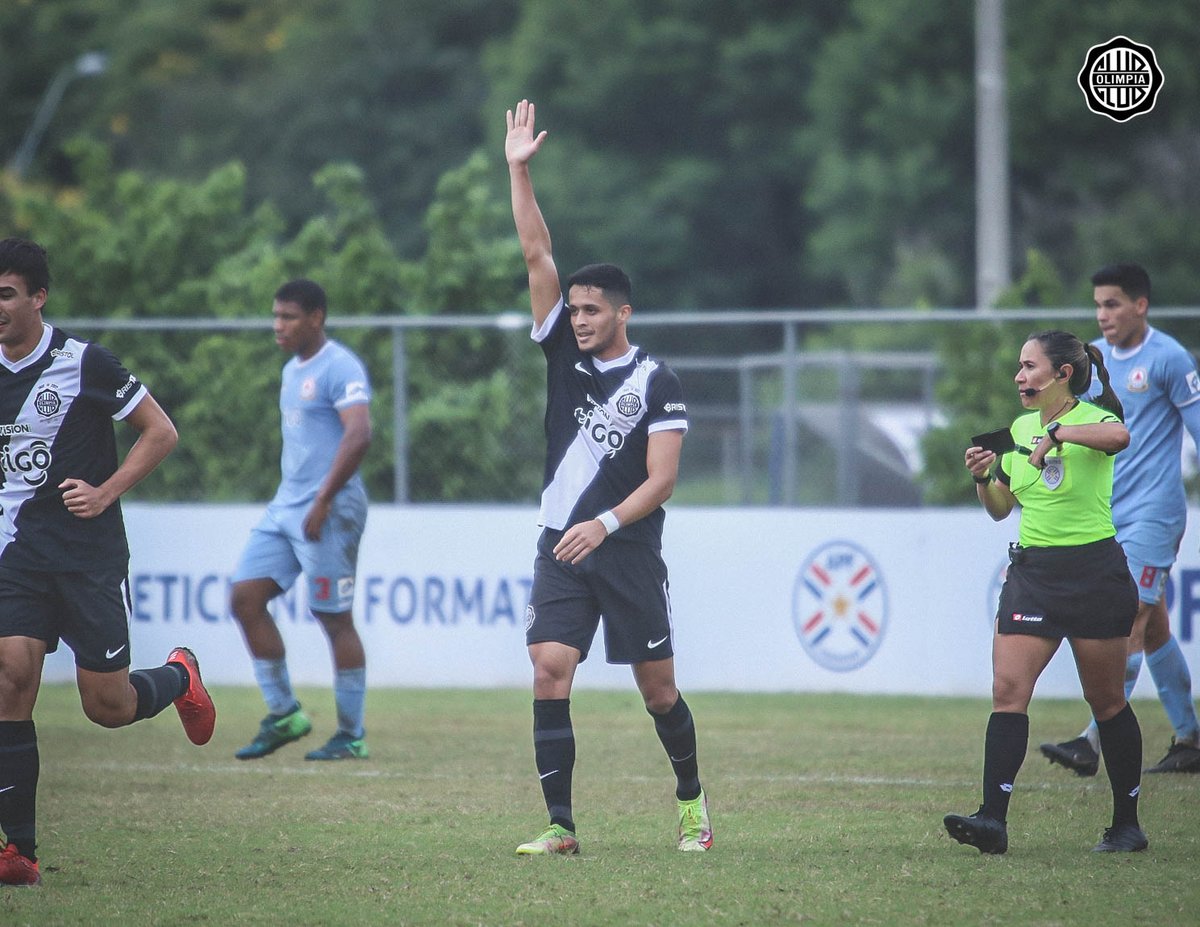 elClubOlimpia's tweet photo. ¡GANÓ, GUSTÓ Y GOLEÓ #OLIMPIA!

➖ Reserva.

Fue [5-1] sobre Resistencia por la octava fecha del #Apertura2022.

⚽️ Aaron Páez (2), Marcos Caballero, Ronald Cornet y Alex Franco.

#Olimpia𝗡𝘂𝗻𝗰𝗮Para ⚪⚫⚪ https://t.co/DsPltRO6R3