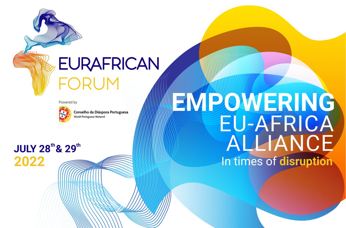 Conselho da Diáspora Portuguesa (@cddiaspora) on Twitter photo The Portuguese Diaspora Council is pleased to announce that the 5th Edition of the <a href="/EurafricanF/">EurAfrican Forum</a> will be back physically with the theme "Empowering EU-Africa Alliance in times of disruption" and will take place on July 28th and 29th at NOVA SBE, Carcavelos, Portugal. #EAF2022 The Portuguese Diaspora Council is pleased to announce that the 5th Edition of the <a href="/EurafricanF/">EurAfrican Forum</a> will be back physically with the theme "Empowering EU-Africa Alliance in times of disruption" and will take place on July 28th and 29th at NOVA SBE, Carcavelos, Portugal. #EAF2022