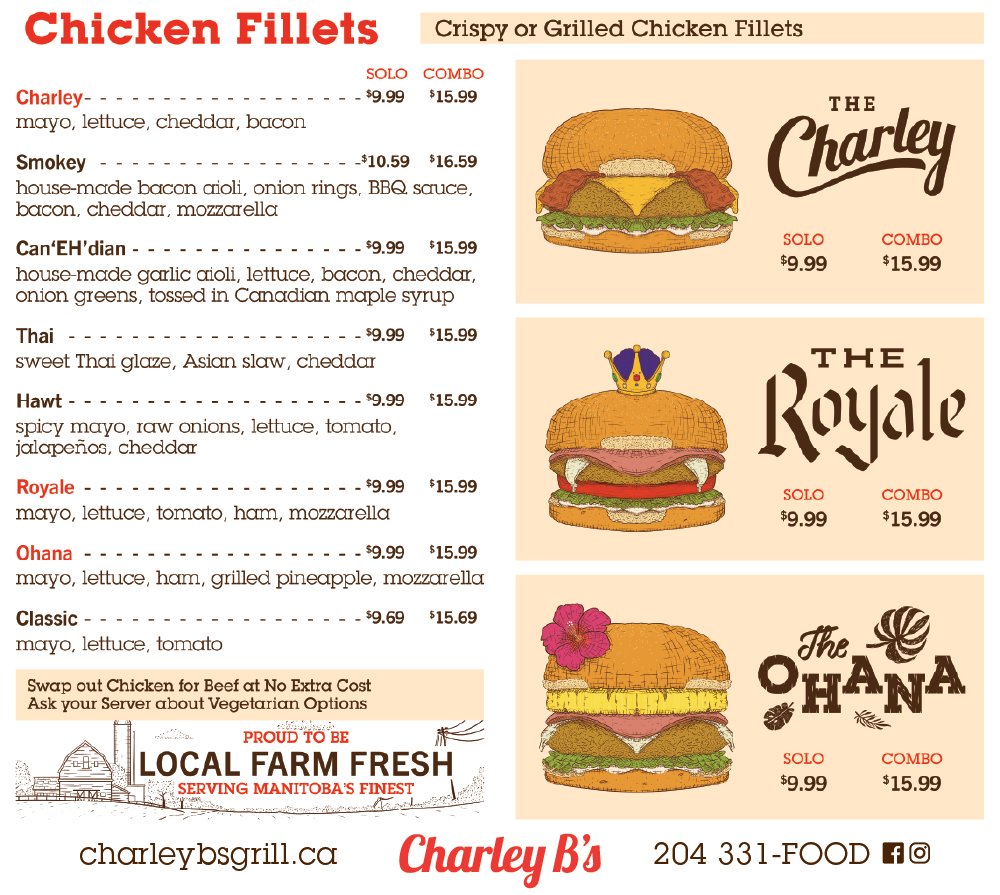 ThunderMkt's tweet photo. These menus from @charley_bs are desgined to catch your eye and have your mouth watering! https://t.co/qWNhoL2QyF