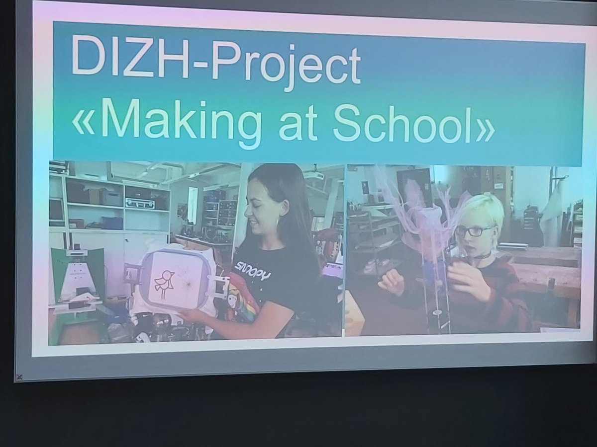 MakerEdUK's tweet image. "How can idea generation be supported?" asks @BerniSpieler presenting an interesting maker-framework for teachers. #FabMake2022 #MakerEd #FabLearn