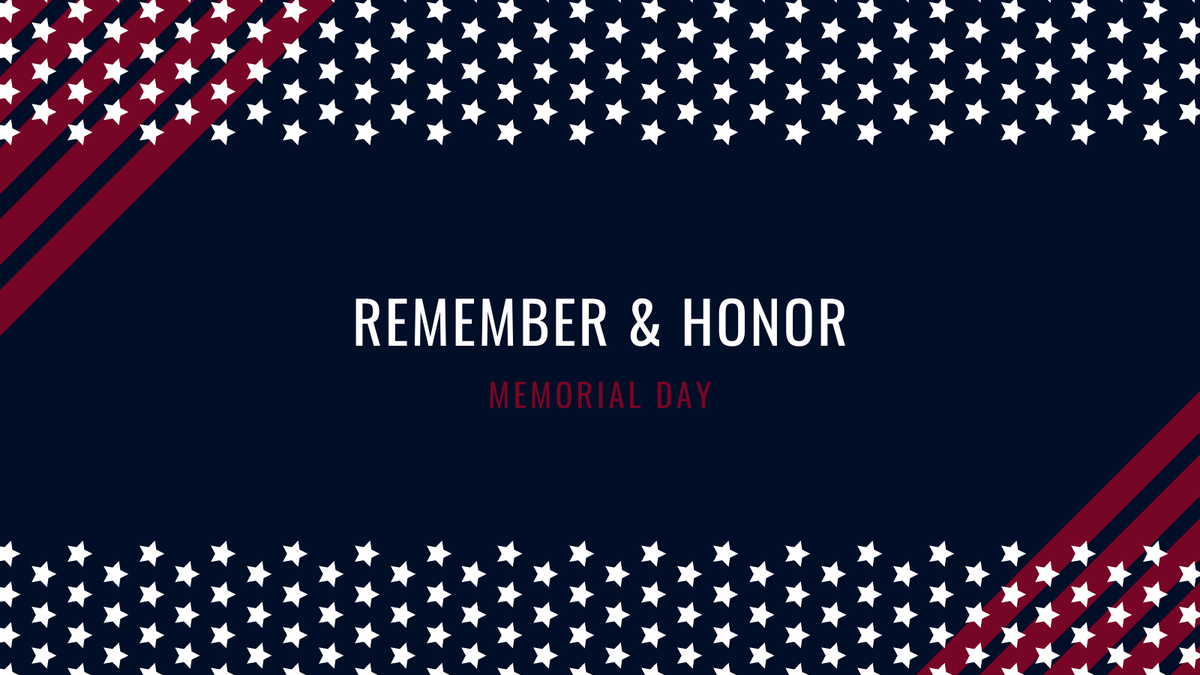 RCISystems's tweet photo. Memorial Day is a time to remember and honor those who made the ultimate sacrifice for our freedom. #MemorialDay2022 https://t.co/h5vUZKivWU