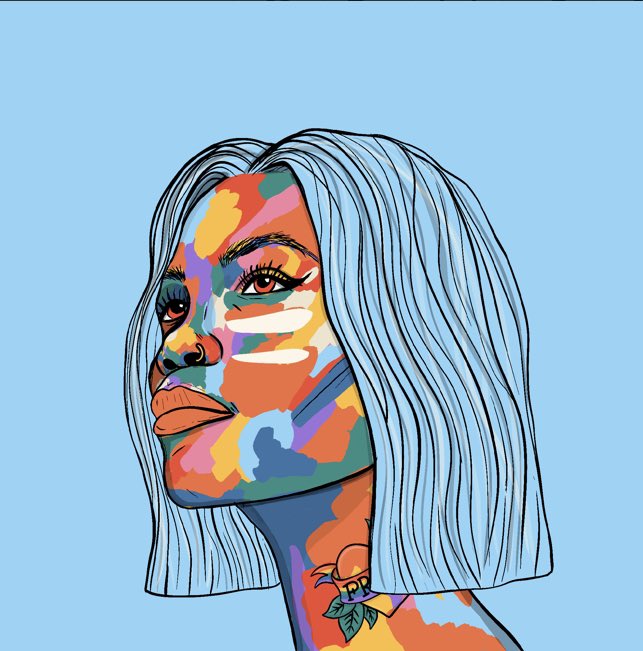 cannabugz's tweet image. In honor of pride month (June), I’m going to be using @NotYourBroNFT as my pfp all month long 🥰 

#LBGTQ #PRIDE #PrideMonth #NFTcommunity #NFTCommunityCryptoArt