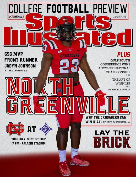 Thank you <a href="/NGUFootball1/">North Greenville Football</a> &amp; @CoachDuncanNGU for this edit! #seeyaattheville
