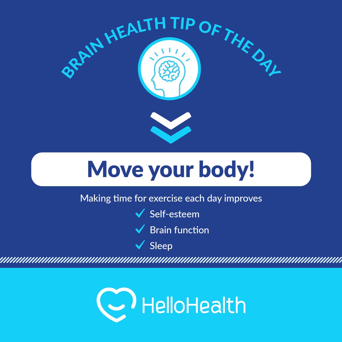 HelloHealth2Day's tweet photo. What is your favorite activity to get your body moving?

#HelloHealth #HelloHealthToday #aboutHelloHealth #mentalhealth #wellbeing #mentalhealthmonth #brainhealth https://t.co/qev92rcxNQ