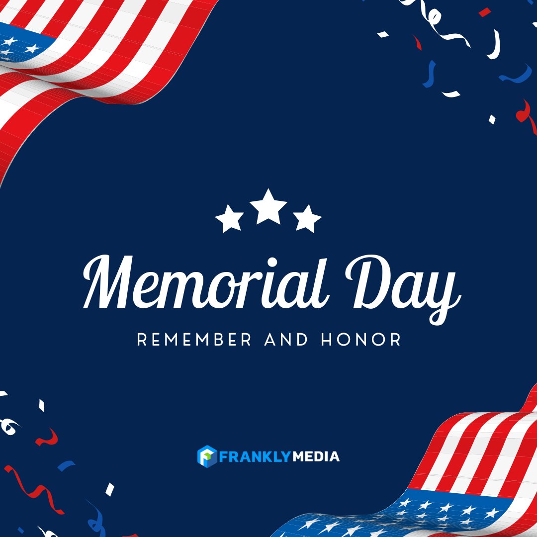 Wishing you a Happy Memorial Day!
