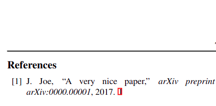 Dear paper writers, consider using \𝘶𝘴𝘦𝘱𝘢𝘤𝘬𝘢𝘨𝘦[𝗯𝗮𝗰𝗸𝗿𝗲𝗳=𝗽𝗮𝗴𝗲]{𝘩𝘺𝘱𝘦𝘳𝘳𝘦𝘧} instead of simply \𝘶𝘴𝘦𝘱𝘢𝘤𝘬𝘢𝘨𝘦{𝘩𝘺𝘱𝘦𝘳𝘳𝘦𝘧} to make it easier for a reader to jump to the references and back.
