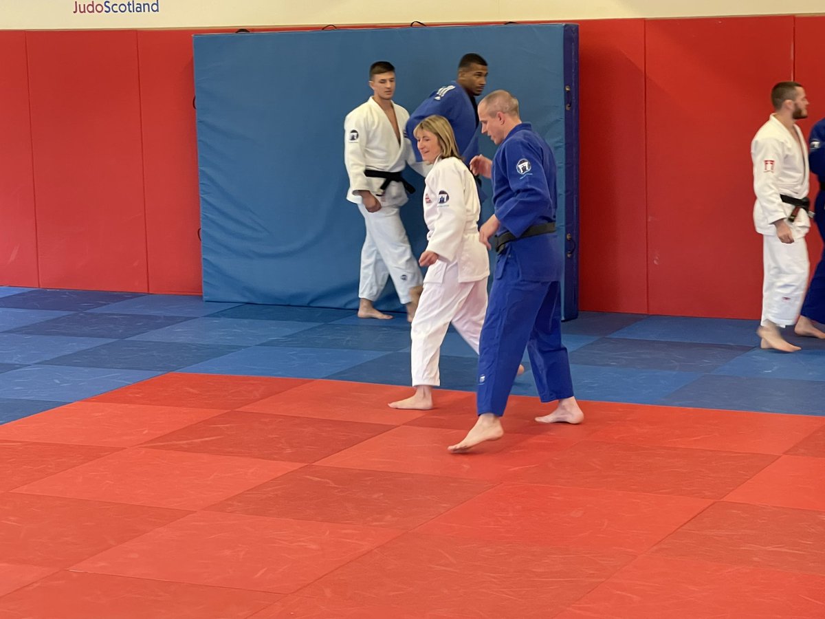 McClearyJudith's tweet photo. My first time on the mat in the Dojo and it was brilliant 🥋
I was told I’m a natural!! I’m not quite so sure about that 🤔 but the @JudoScotland team were super supportive and eased me in gently.
Fun start to the week #tryjudo https://t.co/MLriAhSNFi