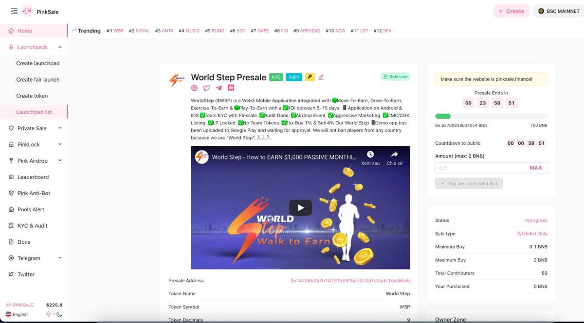 WorldStep Official tweet media