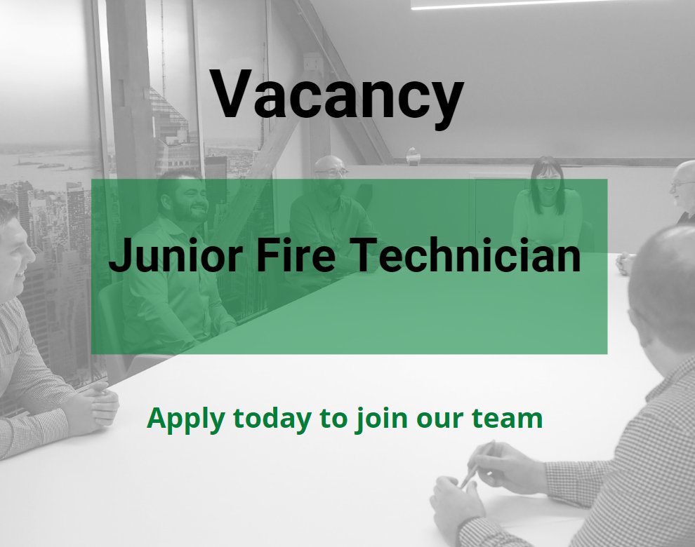 VACANCY: Junior Fire Technician
Are you looking for a career in fire consultancy or engineering, do you have experience in the construction industry, then we would love to hear from you. Apply here:indeedhi.re/3GtEnSF
#fireengineering #fireindustry #ConstructionJobs #firejobs