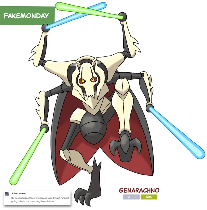 Hello there!

#fakemonday #pokemon #Kenobi #ObiWan #obiwankenobi #starwars 