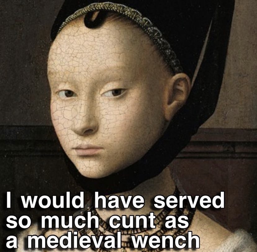 flexiemurphy's tweet photo. @iancoop3r Omg let���s larp as medieval wenches https://t.co/vaJsL7MMdK