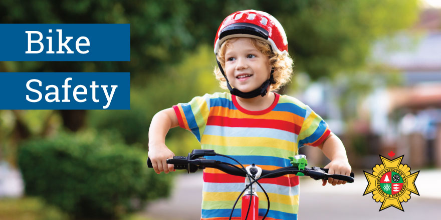 Clarington_Fire's tweet photo. Bicycles are a fun way to get around — for kids and adults alike — but it's essential that all cyclists wear a helmet and learn the rules of the road. 🚲 Find age-appropriate safety lessons from @CAASCO and learn how to stay safe while riding your bike at https://t.co/ZKOxE67sZd https://t.co/l4etaGveI1