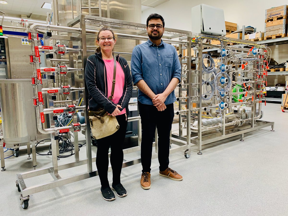 A fun visit to TetraPak in Karlshamn. Looking forward to work on the newly designed pump rig to be sent to our lab!