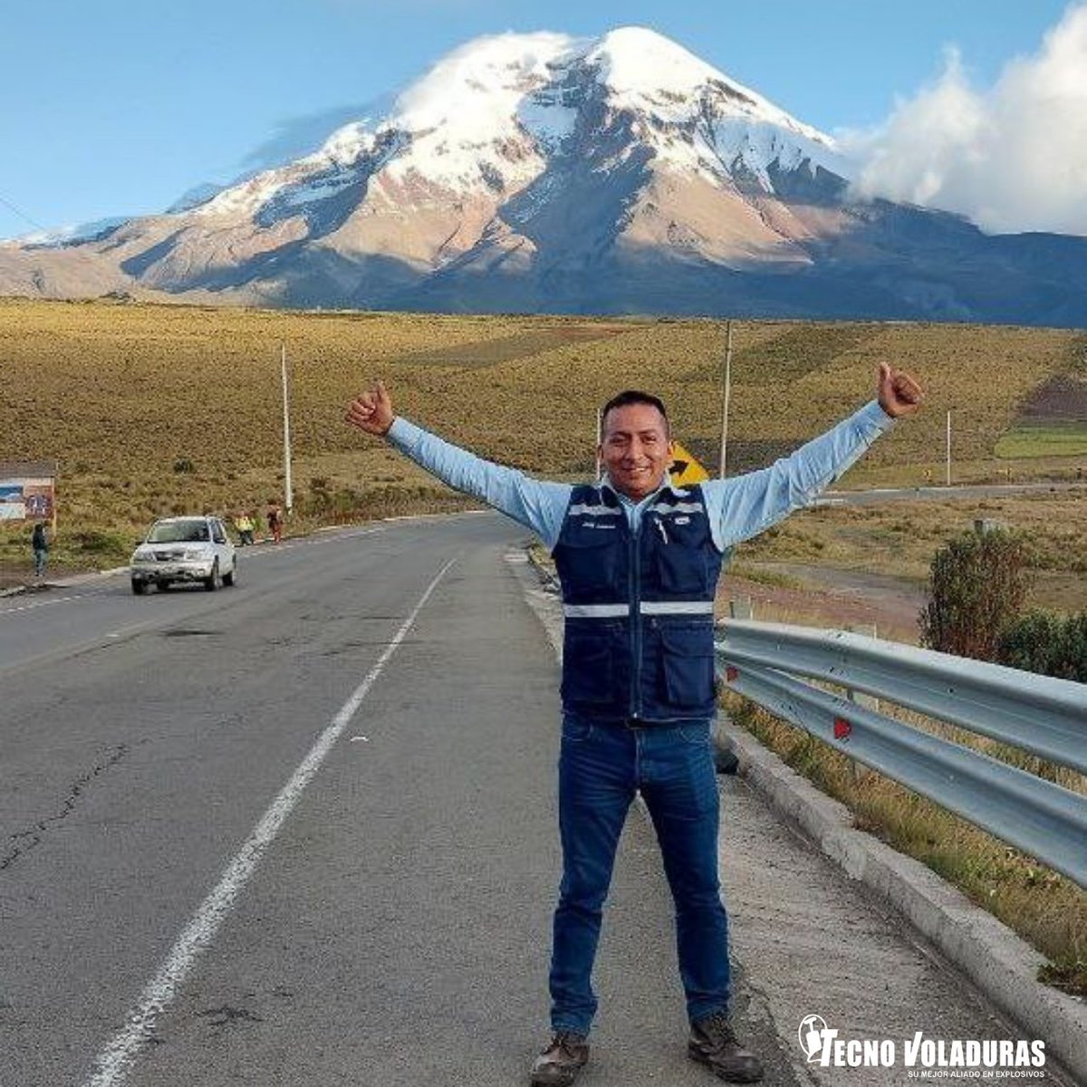 Tecnovoladurass's tweet photo. #FotoDelDía compartida por nuestro jefe comercial José Agreda A.
"La única manera de hacer un gran trabajo es amar lo que se hace" Steve Jobs
#FelizLunes
#MineríaEcuador
#MiningEcuador
#ExplosivosEcuador https://t.co/HjvGYUX4zj