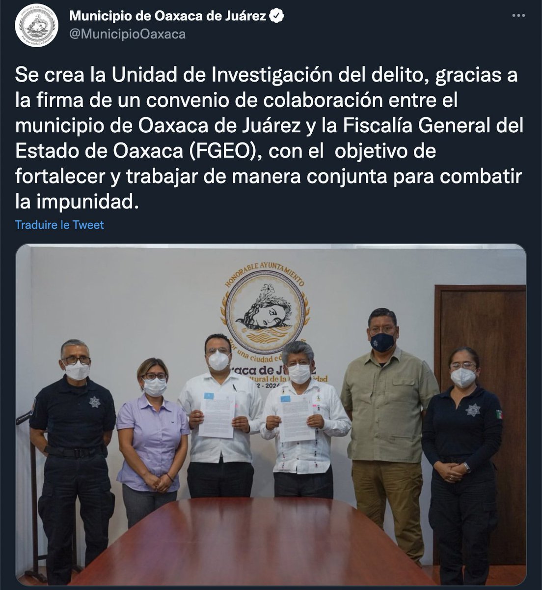 romainlecour's tweet photo. Celebro los avances de @InsydeMx y @TheWJP_mx para apoyar la reforma policial en México. 

Felicidades @cklilian, @mgarzaf y sus equipos por tantos esfuerzos y logros 🙌

Un gusto poder avanzar y aprender con ustedes, además! https://t.co/RVwszuSlvT