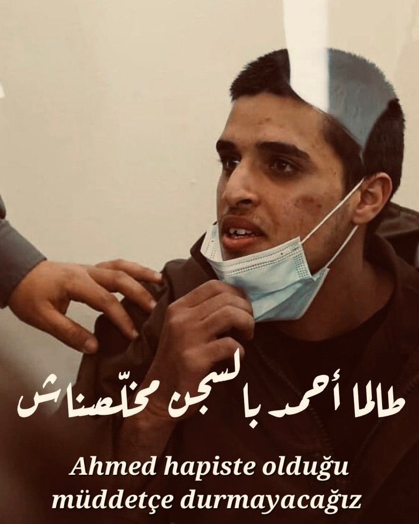 Anne, Neden beni mahkemeden eve götürmedin ?

Mahkeme'den sonra annesini gördüğünde bunu sormuştu.

#FreeAhmadMansara 
#الحرية_لأحمد_مناصرة