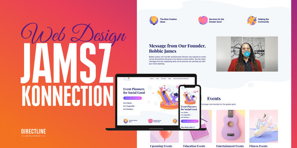 Direct_Line_Dev's tweet photo. Learn how we developed a beautiful, SEO-friendly site for Jamsz Konnections @Jamsz0036 here 🎉 

https://t.co/u8Li1sBoUp  

#DirectLineDevelopment #WebDesignPhiladelphia  #WebDesignDenver #WebDesignAustin #WebDesignCompany  #WebDesignServices https://t.co/ZpsnlyqLE6