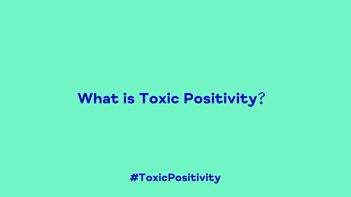 rb_mind's tweet photo. What is Toxic Positivity?
While it's important to maintain a positive mindset. We can't be positive and happy all of the time and it is important that we validate our feelings.
#ToxicPositivity #MentalHealth #Support #RBMind https://t.co/LDbMjDT3Hv