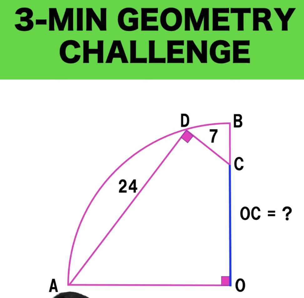 math_avenue's tweet photo. Right angle in a quarter circle #Mathematics #geometry #rolandoasisten #learnmathdaily
https://t.co/0npLO9jrx8 https://t.co/AWyRlrctW7