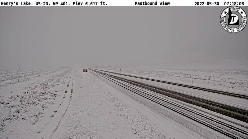 ISPEasternID's tweet photo. The one thing that seems to be guaranteed in Idaho during Memorial Day Weekend …..Snow! https://t.co/UOdYKpeSzO