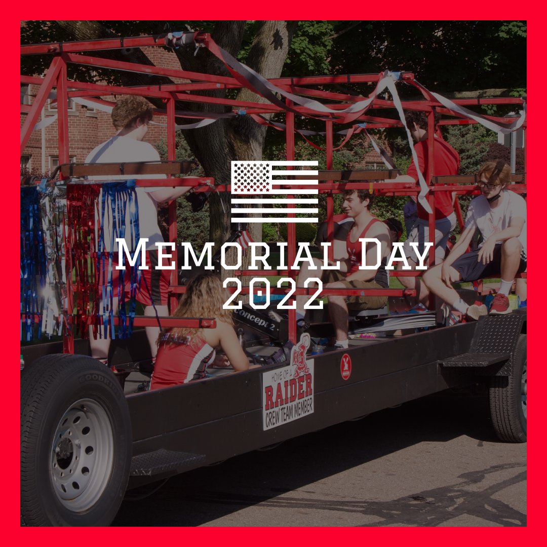 raiderrowing's tweet photo. Today we remember and thank those that sacrificed everything for our country. #MemorialDay https://t.co/KIpNMk0hPl