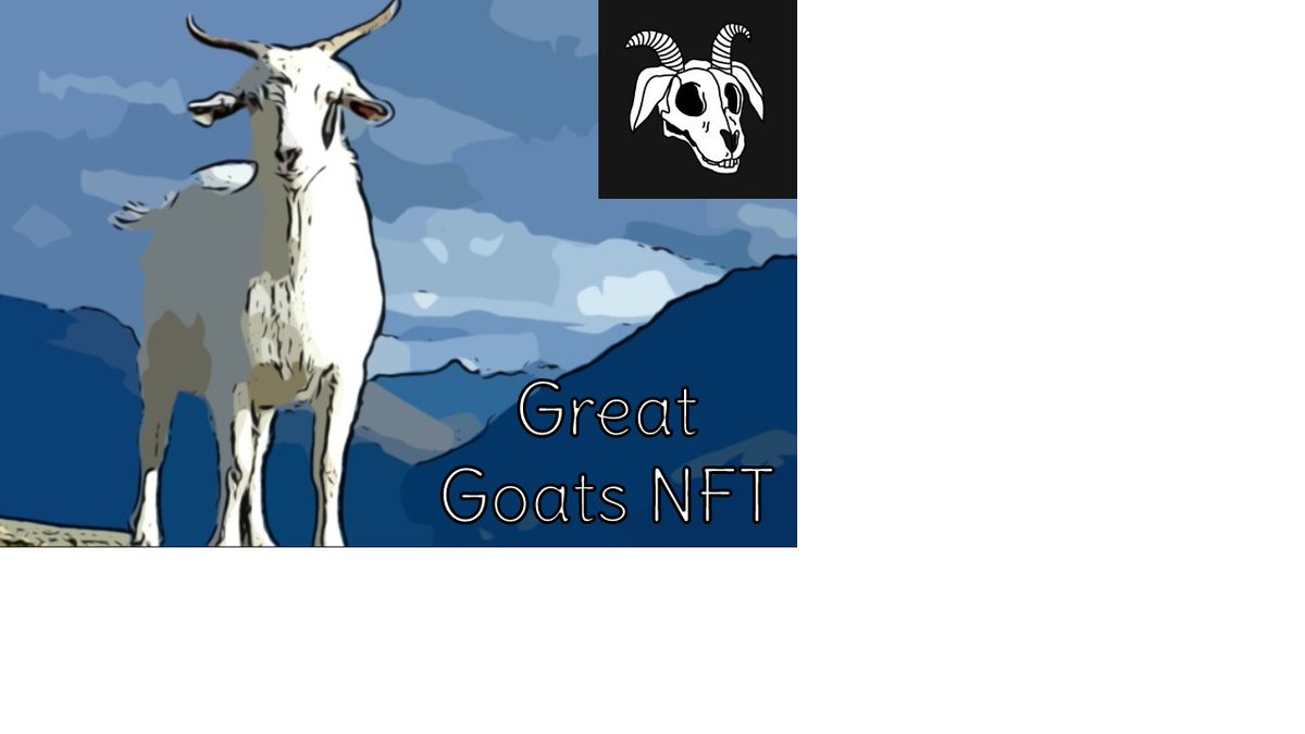 IrregularrMann's tweet photo. @GreatGoatsNFT thank you for your amazing project! I hope I can be considered for WL with this artwork I made and posted your logo &amp; project name on <3 https://t.co/mOJdMnfHg8